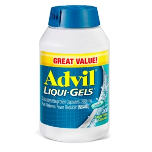 ADVIL LIQUI-GELS PAIN CAPSULES - ОБЕЗБОЛИВАЮЩЕЕ СРЕДСТВО ШИРОКОГО СПЕКТРА 200 капсул