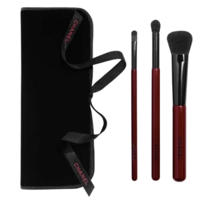 Chanel LES PINCEAUX ROUGE NOIR - Набор из 3 профессиональных кистей для макияжа