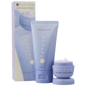 Tatcha Dewy Cleanse + Hydrate Duo Set - Набор для очищения и увлажнения лица