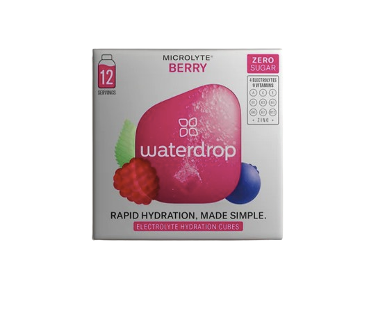 WATERDROP MICROLYTE HYDRATION CUBES - ШИПУЧИЕ ТАБЛЕТКИ С ЭЛЕКТРОЛИТАМИ